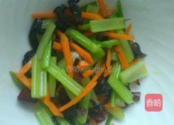 凉拌芹菜的做法图解6