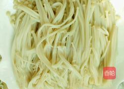 蒜苗拌金针菇的做法图解6