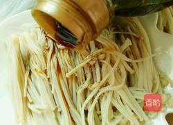 蒜苗拌金针菇的做法图解9