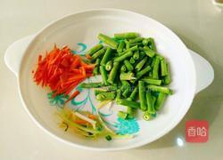 豆角疙瘩汤的做法图解1