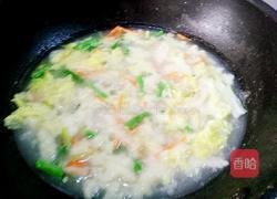 豆角疙瘩汤的做法图解12