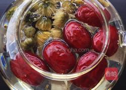 菊花玫瑰茶的做法图解2