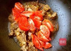 番茄炒牛肉的做法图解11