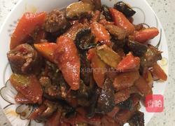 胡萝卜香菇烧土鸡的做法图解9