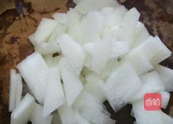 冬瓜炒火腿的做法图解2