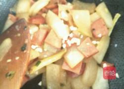 冬瓜炒火腿的做法图解16