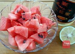 柠檬西瓜汁的做法图解1