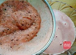 柠檬西瓜汁的做法图解4