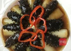 大葱烧海参的做法图解22