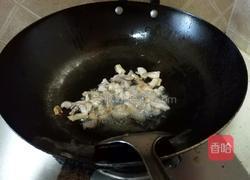 蒜心炒肉的做法图解3