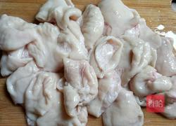 酱爆尖椒大肠的做法图解3