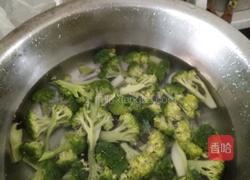 炝西兰花的做法图解3