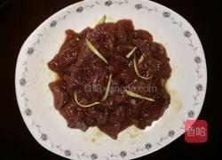 牛肉炒青椒西红柿的做法图解1