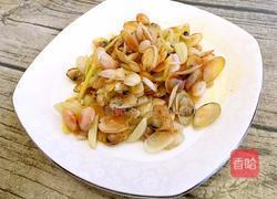 葱爆海瓜子的做法图解7