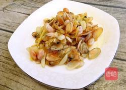 葱爆海瓜子的做法图解8