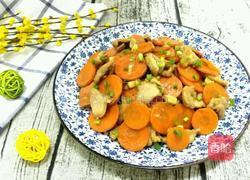 胡萝卜炒肉的做法图解9