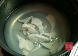 枸杞叶猪肝汤的做法图解5