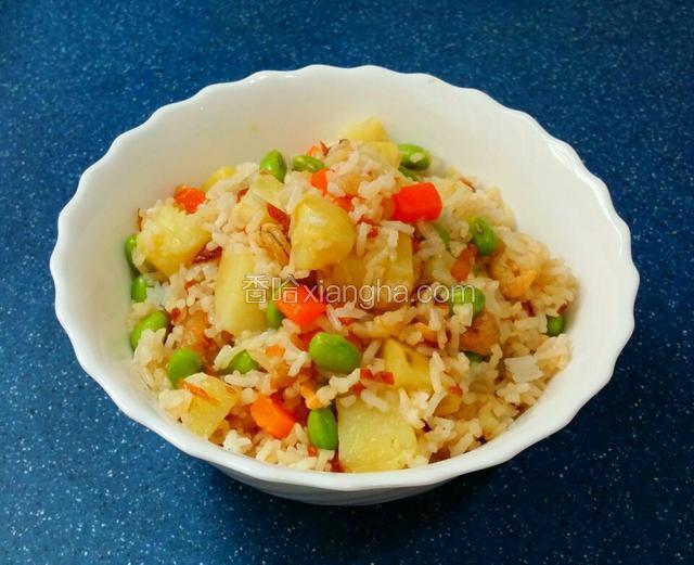 美味的懶人飯完成