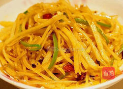 辣土豆丝的做法图解6