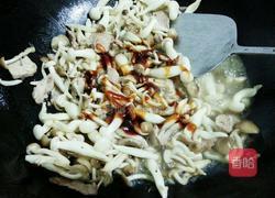 白玉菇炒肉片的做法图解6