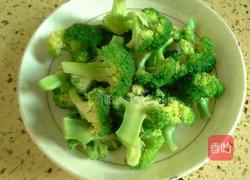香菇炒西兰花的做法图解4