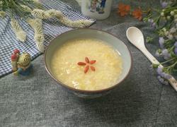 苹果小米粥