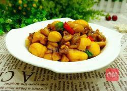 板栗烧牛蛙的做法图解11