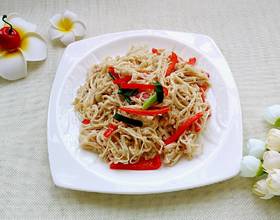 清炒金针菇[图]