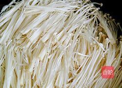 清炒金针菇的做法图解3