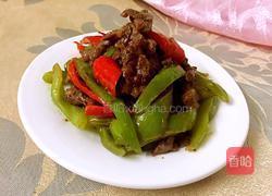 青椒炒牛柳的做法图解12