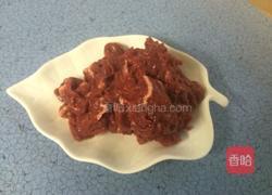 青椒炒牛柳的做法图解4