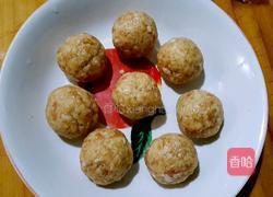 蒸莲藕肉丸的做法图解7