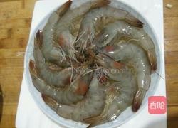 蒜蓉粉丝蒸开边虾的做法图解5