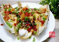 电压力锅剁椒鱼头的做法图解11