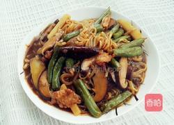 家常焖面的做法图解8