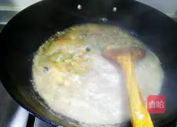 Illustration of braised potato and green beans noodles 5