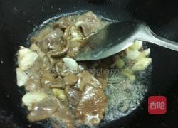 大葱炒猪肝的做法图解6