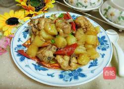 土豆烧鸡的做法图解1