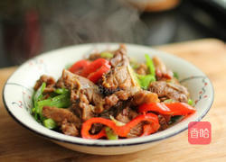 鲜姜炒鸭块的做法图解8