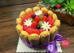 迷你芒果夏洛特的做法图解11