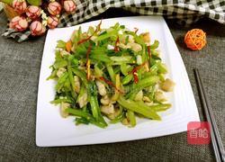 鸡肉炒芹菜的做法图解9