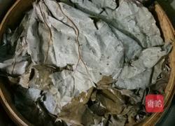 软糯清香荷叶饭的做法图解4