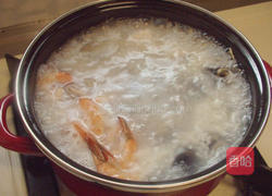 潮汕海鲜粥的做法图解3