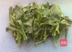 蒜蓉炒芥兰的做法图解2