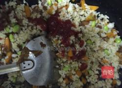 番茄酱炒饭的做法图解8