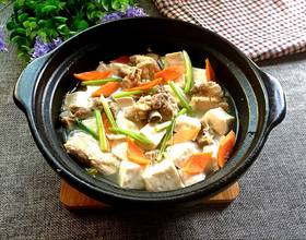 排骨炖豆腐[图]