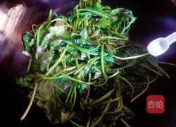 炒番薯叶的做法图解4