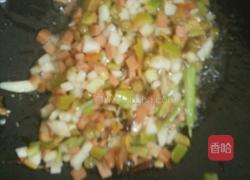 火腿青豆炒玉米的做法图解3