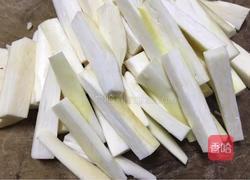 油焖茭白的做法图解3