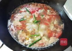 番茄汤汆丸子的做法图解6